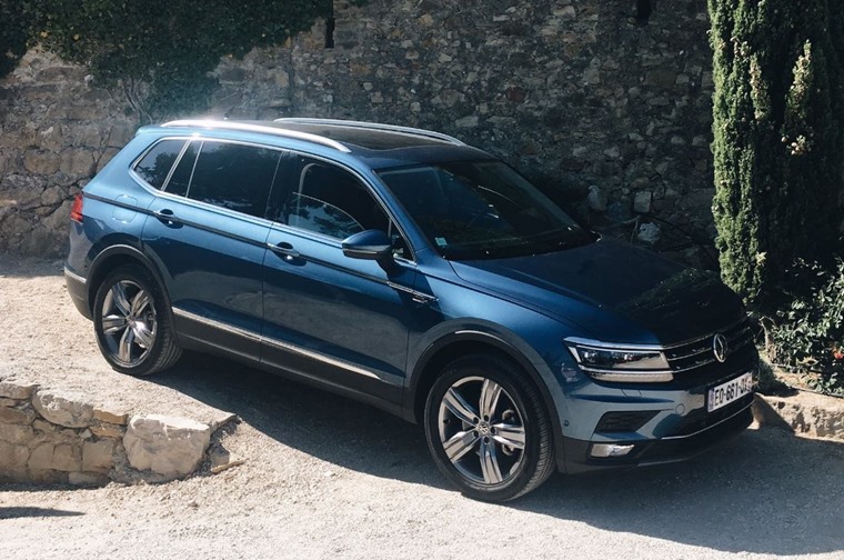 The Volkswagen Tiguan Allspace offers seven seats and a bigger boot than the standard car.