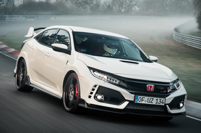 The mad Type R will take on the hillclimb event/