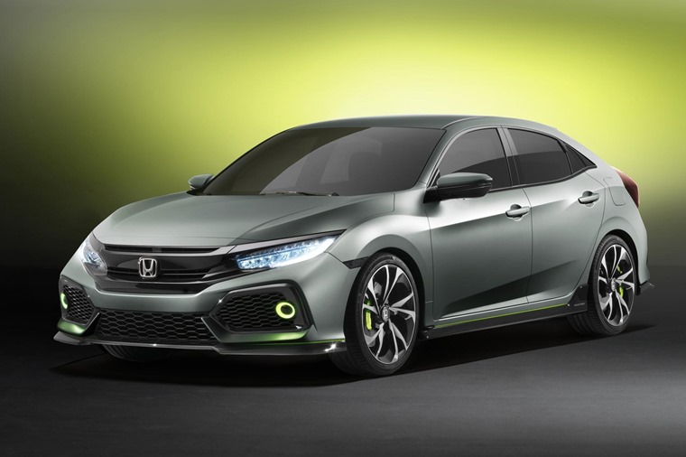 No, it's not a concept car – this is really how the new Civic will look