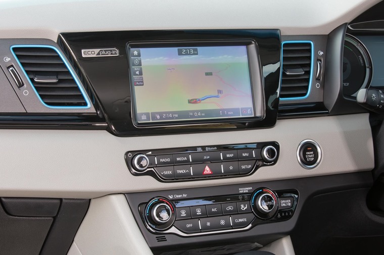 Gallery: An 8in touchscreen infotainment system features, with satnav and Apple CarPlay compatibility.