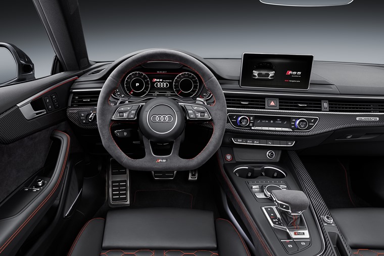 The interior is up to Audi's usual class-leading standards.