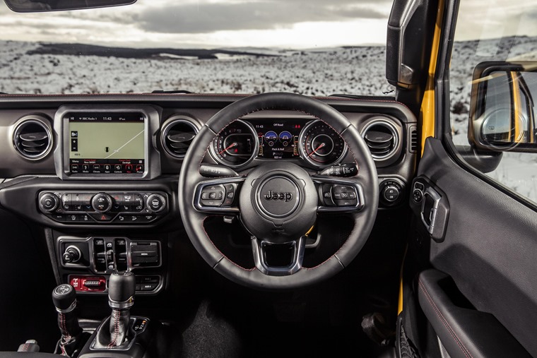 Jeep Wranger 2019 interior