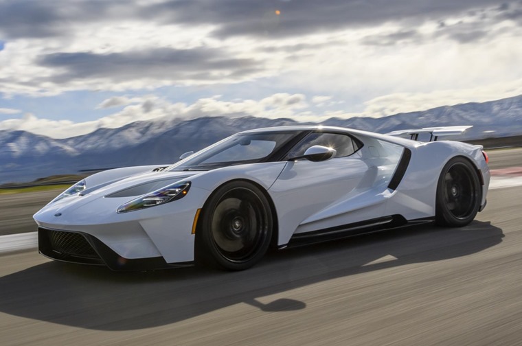 A great mix of the the old and the new: Ford's latest GT hypercar.