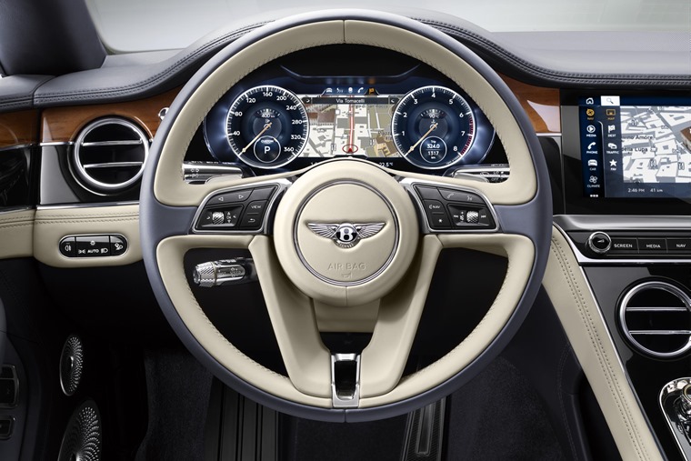 Gallery: As well as the infotainment unit, the driver gets a high-res instrument panel too.