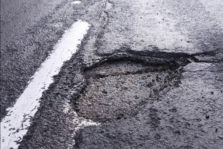 £420m has been set aside to sort out UK's pothole problem.