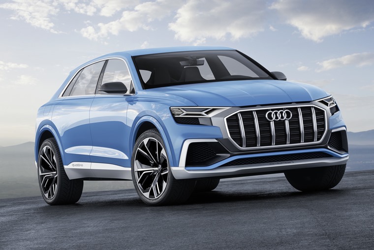 Audi's Q8 concept gives us an idea of what we can expect from the real one.