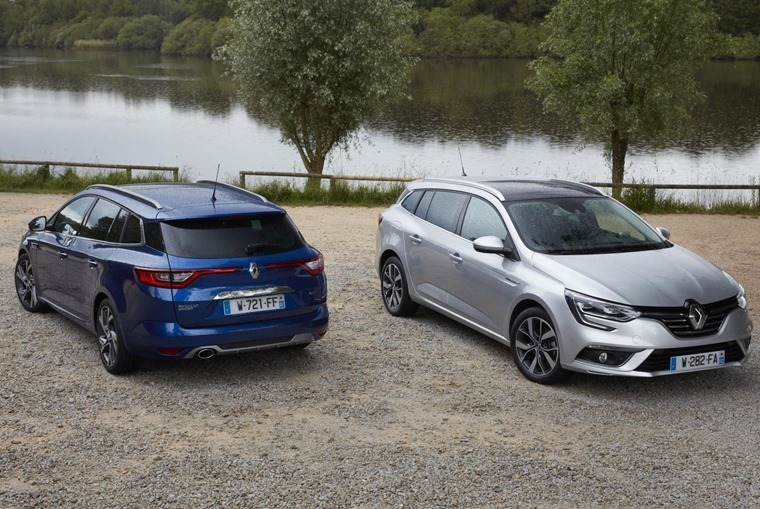 The Megane Sport Tourer gets the same swish looks as the hatchback, but significantly increased boot space too.