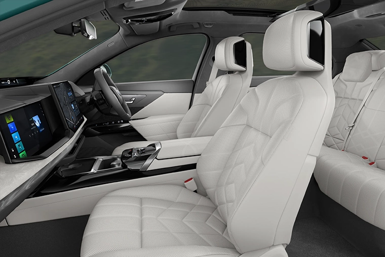 BMW Individual Smoke White Merino Leather with Exclusive Content